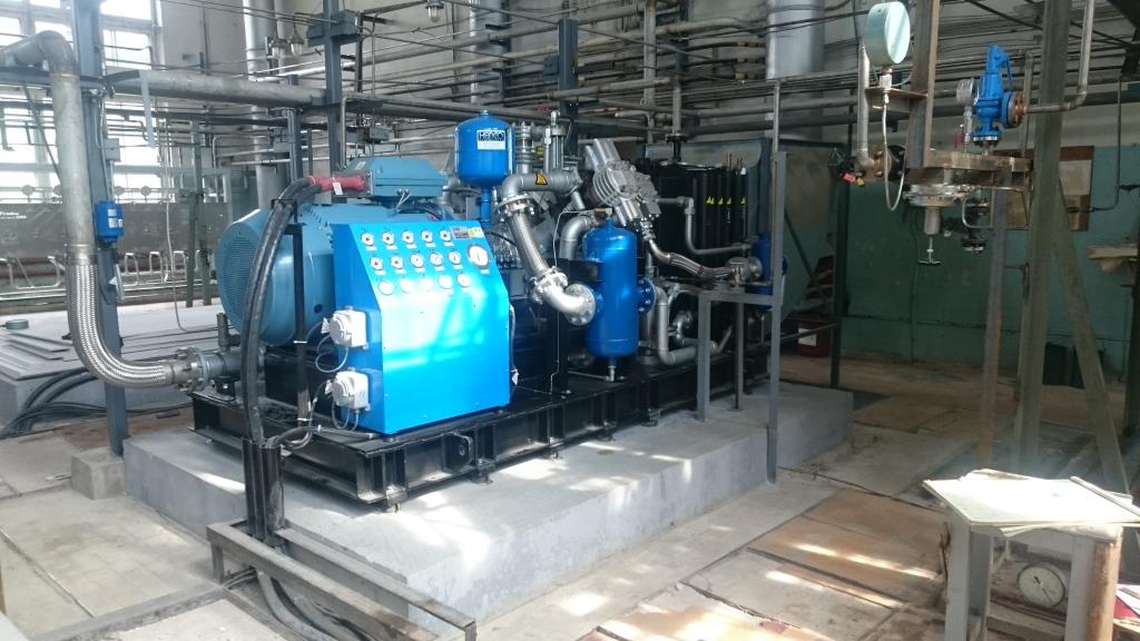 Compressor Reavell H5470 for compressed hydrogen (H2)