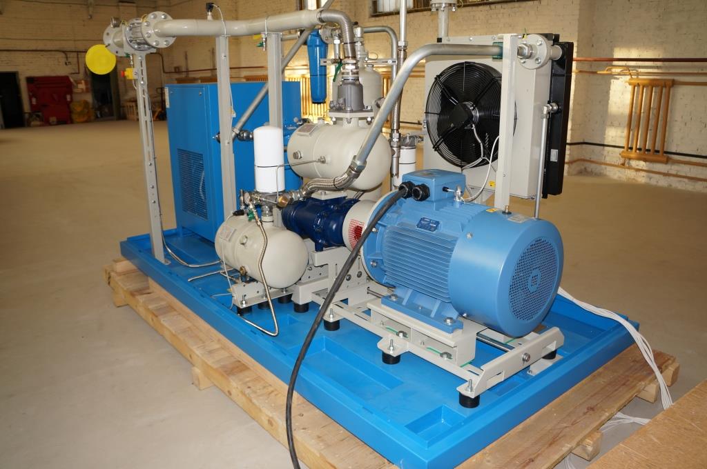 Screw compressor for Argon (Ar)